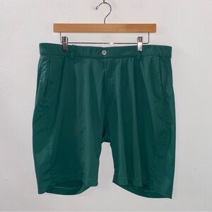 Redvanly Shorts Men’s Green Hanover Pull On Performance Golf Nylon Size XL